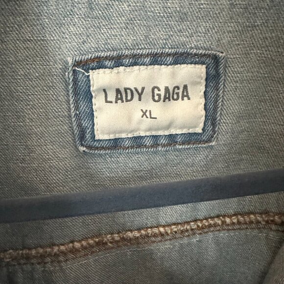 GAGA Lady Gaga Joanne Tour Limited Edition Jean Jacket   *Kids XL Size* - Picture 12 of 14